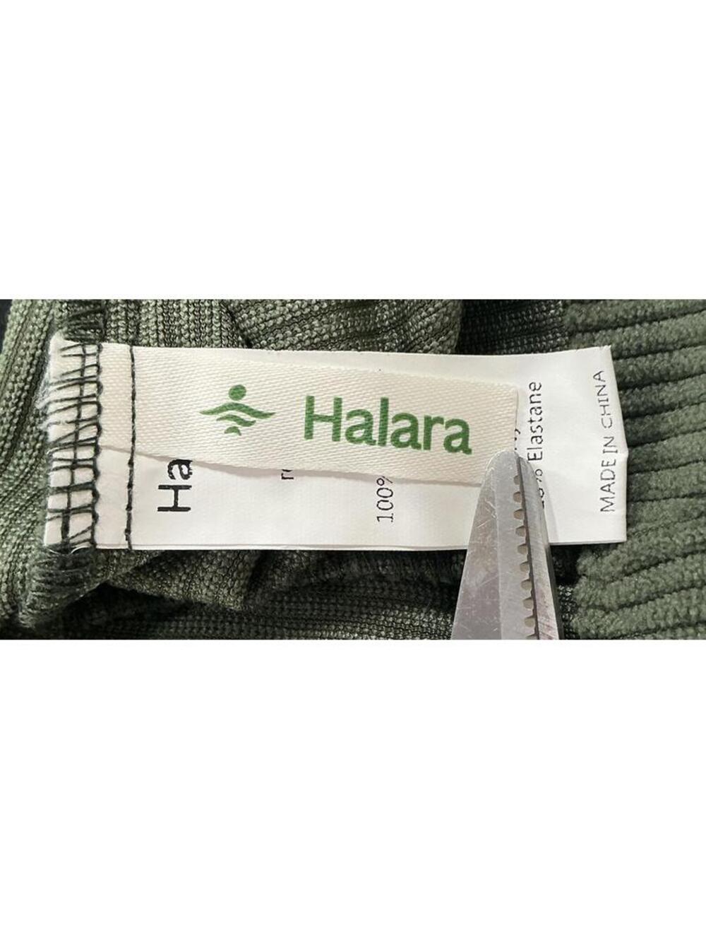 Halara Olive Green Corduroy Skort Skirt Built-In Shorts Women’s Medium - Picture 7 of 8